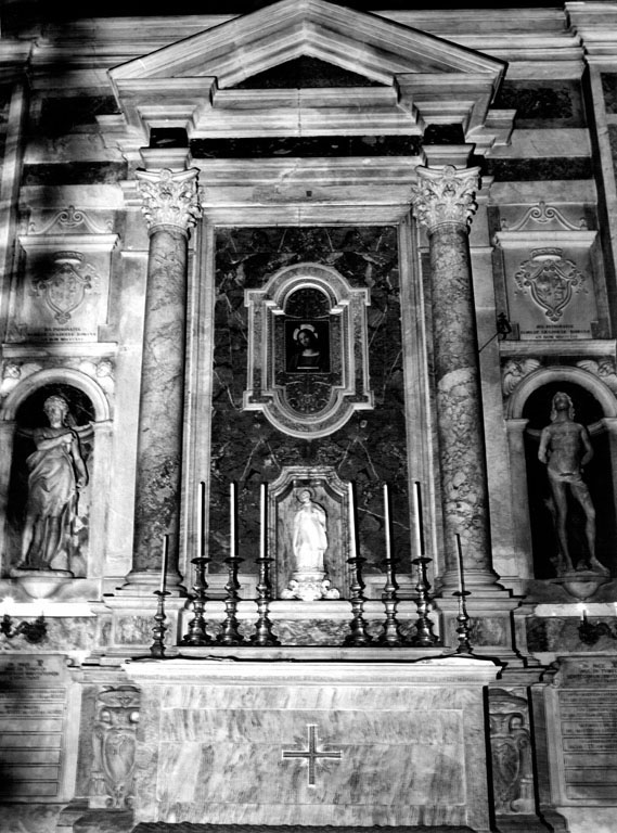 altare - ambito romano (sec. XVI, sec. XVI, sec. XVIII)