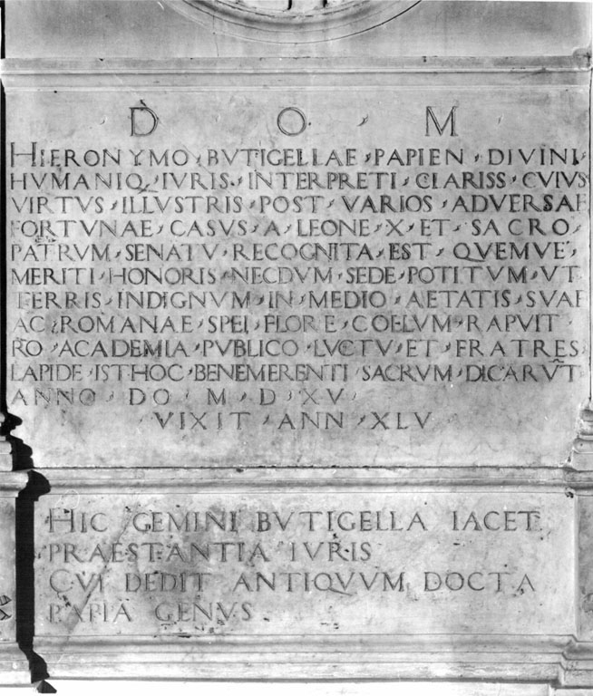 monumento funebre di Tatti Jacopo detto Jacopo Sansovino (sec. XVI)