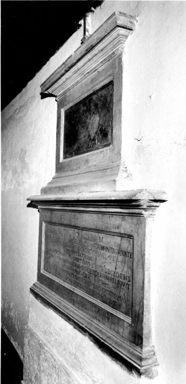 monumento funebre - ambito romano (sec. XVII)