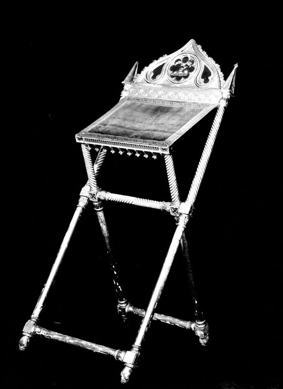 leggio - produzione romana (fine sec. XIX)