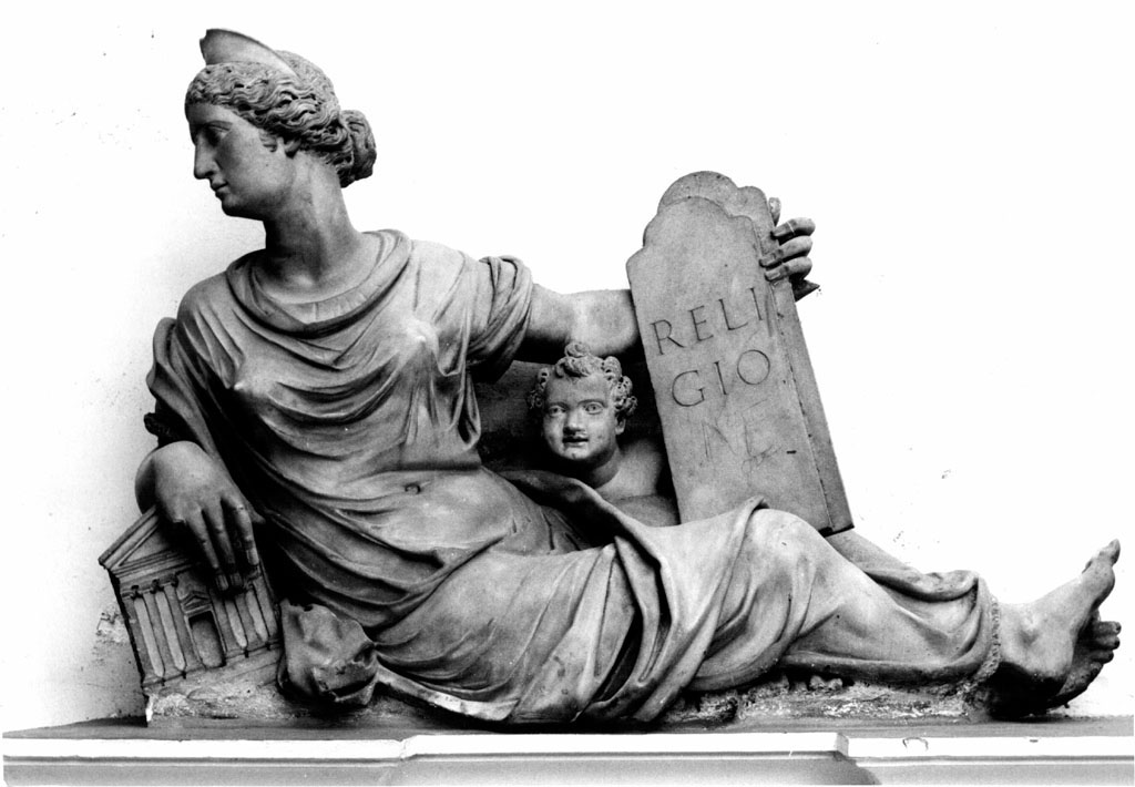 Religione (scultura) di Giacomo da Cassignola (attribuito), Tommaso da Cassignola (attribuito) (sec. XVI)