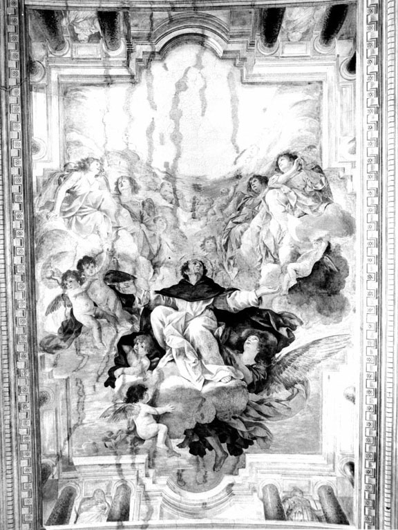 Gloria di san Domenico (dipinto) di Armanno Fiammingo (attribuito) (sec. XVII)