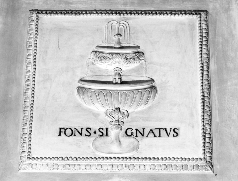fontana (decorazione plastica) di Cometti Antonio, Cometti Carlo (seconda metà sec. XVII)