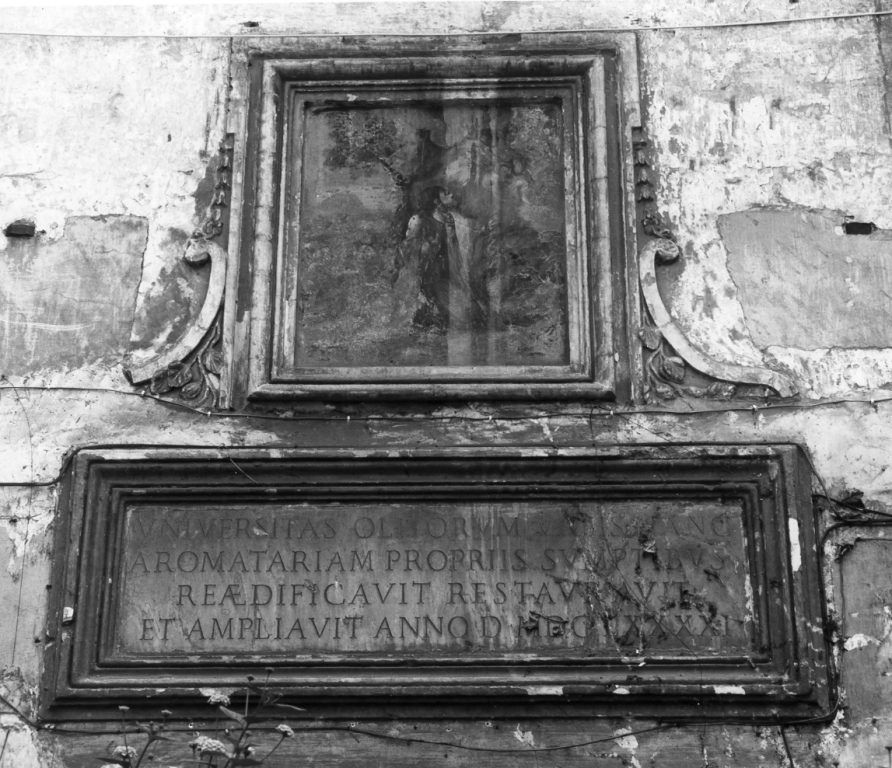 lapide - ambito romano (sec. XVII)