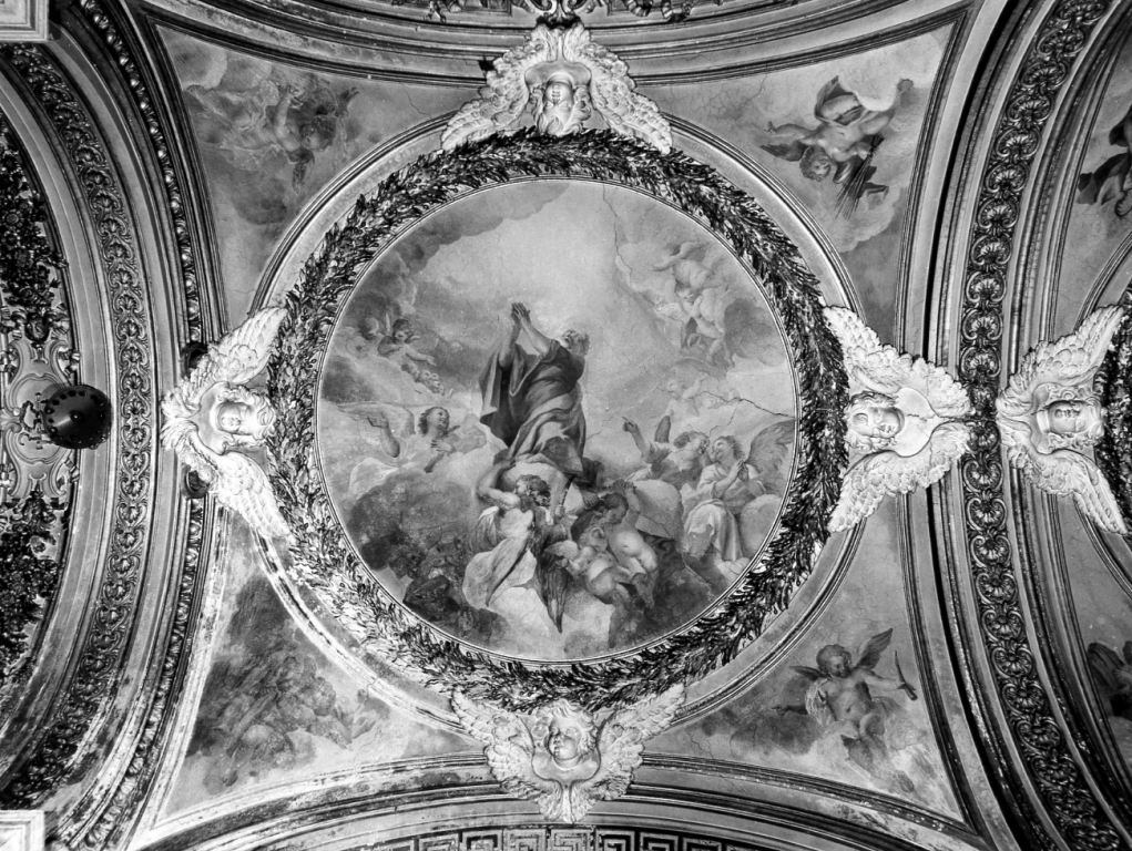 Gloria di San Bartolomeo; angeli (dipinto) di Orazi Andrea Antonio, Orazi Giuseppe (sec. XVIII)