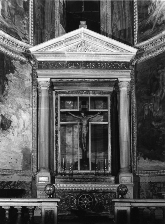 altare - ambito romano (sec. XVI, sec. XIX)