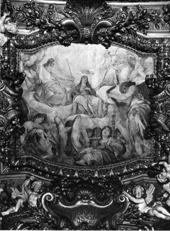 incoronazione di Maria Vergine (dipinto) di Baglione Giovanni (sec. XVI)