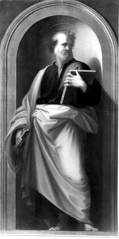 San Pietro Apostolo (dipinto) di Martinori Luigi (sec. XIX)