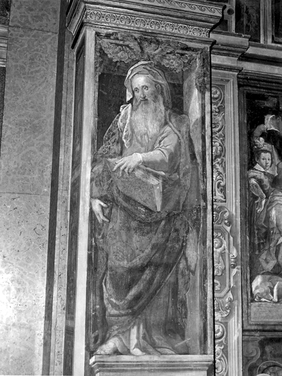 profeta (dipinto) di Circignani Antonio detto Pomarancio (sec. XVII)