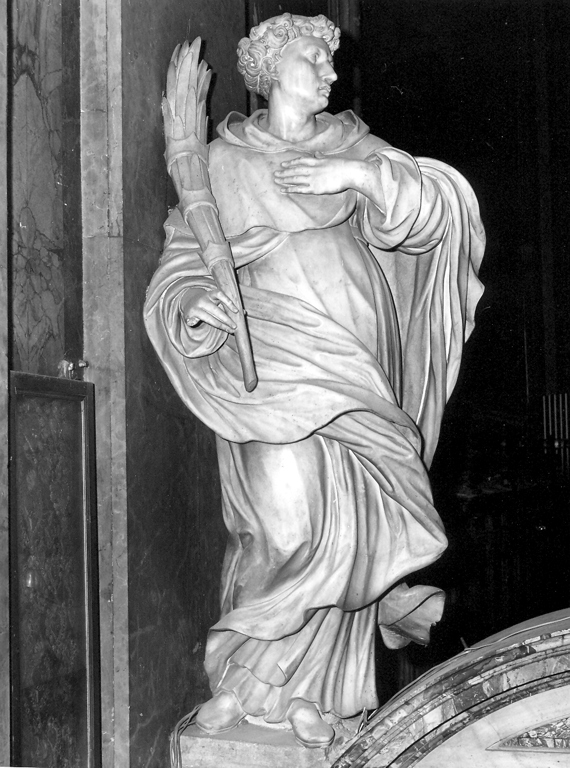Sant'Angelo Martire (statua) di Rondone Alessandro (sec. XVII)