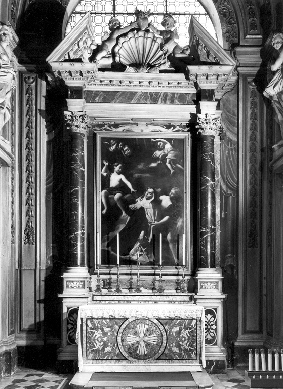 altare, insieme - maestranze romane (sec. XVIII)