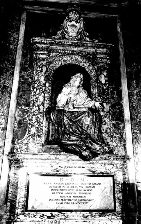 monumento funebre di Cametti Bernardino (sec. XVIII, sec. XVIII)