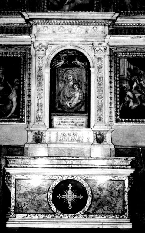 mensa d'altare - ambito romano (sec. XIX)