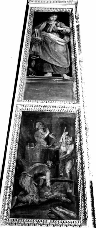 San Giovanni Evangelista (dipinto) di Ricci Giovanni Battista (inizio sec. XVII)