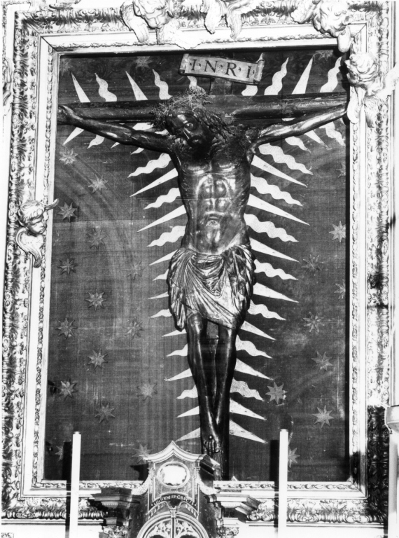 Cristo crocifisso (statua) - ambito romano (sec. XV)