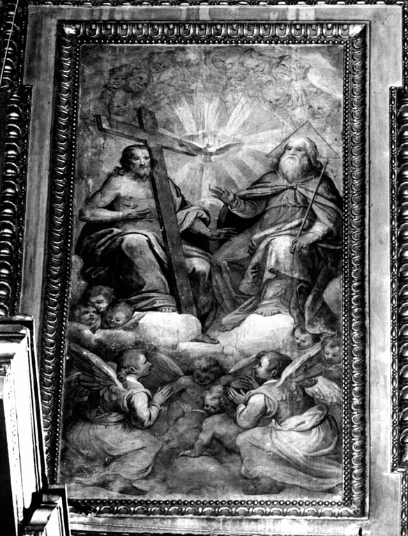 Trinità (dipinto) di Ricci Giovanni Battista (sec. XVII)