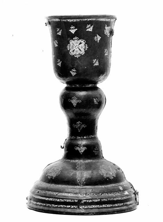 custodia di calice - ambito romano (metà sec. XVIII)