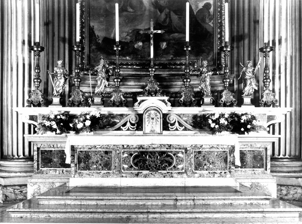 mensa d'altare di Pozzo Andrea (secc. XVII/ XVIII)