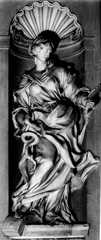 Prudenza (statua) di Rusconi Camillo, Raggi Antonio (sec. XVII)