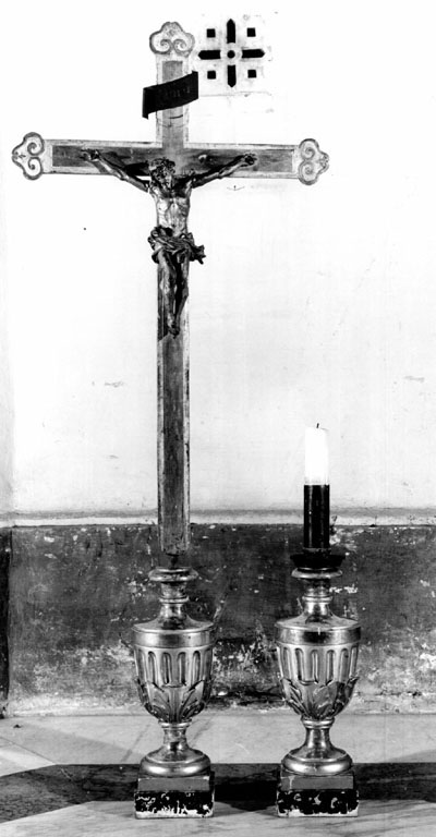 croce d'altare - ambito romano (fine/inizio secc. XIX/ XX)