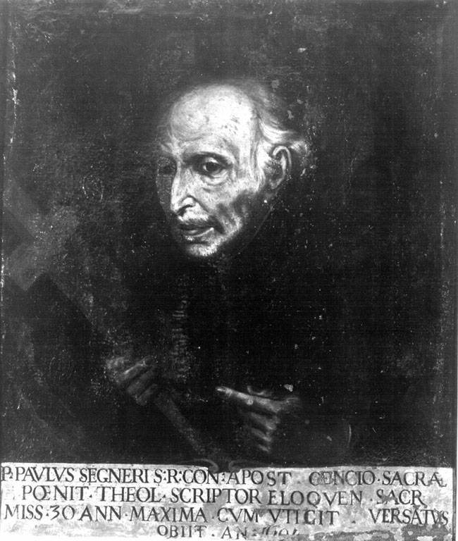 Ritratto di padre Paolo Segneri (dipinto) - ambito romano (sec. XVII)