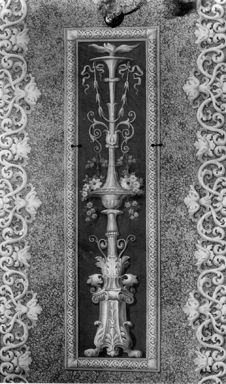 Candelabre (decorazione pittorica) di Balbi Filippo (sec. XIX)