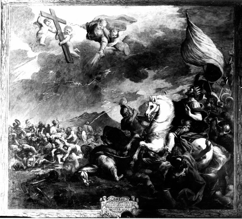Battaglia di Eraclio (dipinto) di Courtois Guillaume detto Borgognone (sec. XVII)