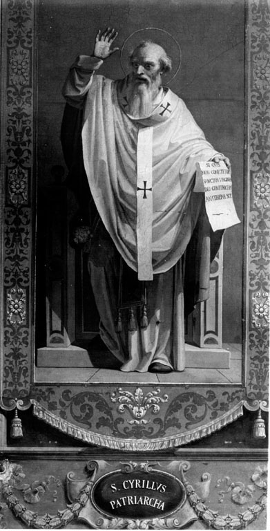 San Cirillo (dipinto) di Gagliardi Pietro (attribuito) (seconda metà sec. XIX)