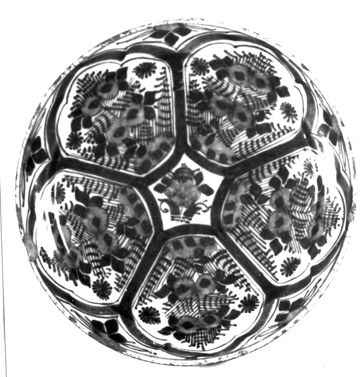 piatto - manifattura di Delft (sec. XVIII)