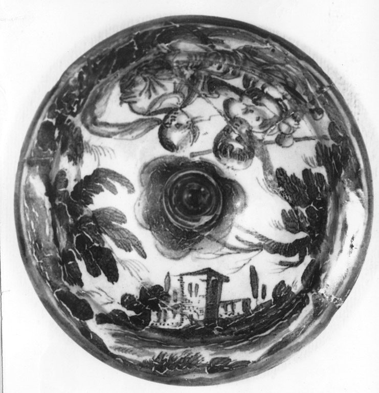 coperchietto - manifattura di Savona (sec. XVIII)