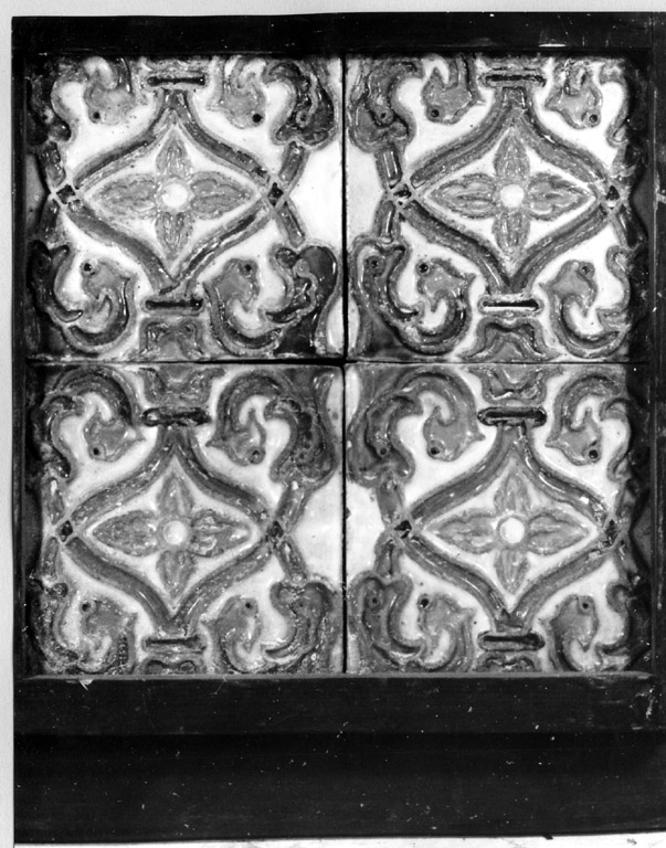 mattonella, serie - manifattura di Siviglia (sec. XVI)