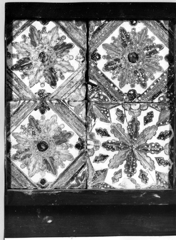 mattonella, serie - manifattura di Siviglia (sec. XVI)