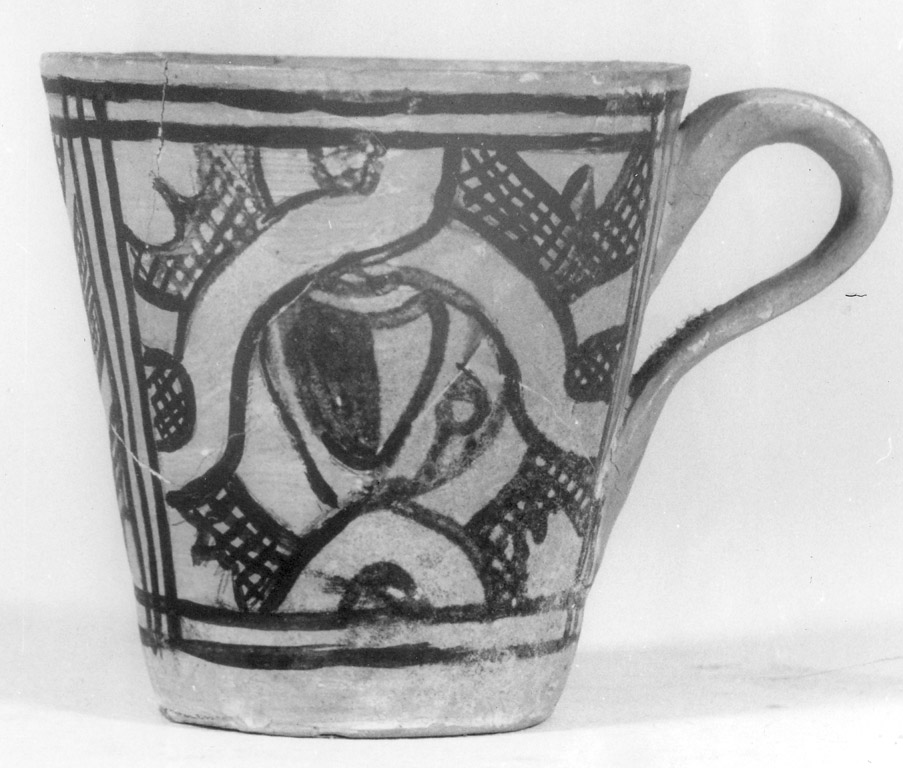 bicchiere - manifattura orvietana (metà sec. XIV)