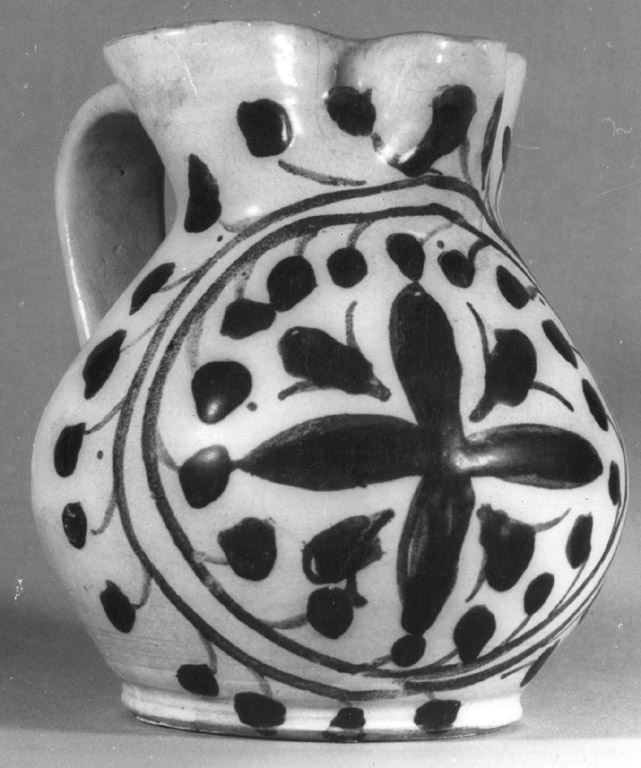 boccale - manifattura faentina (metà sec. XV)