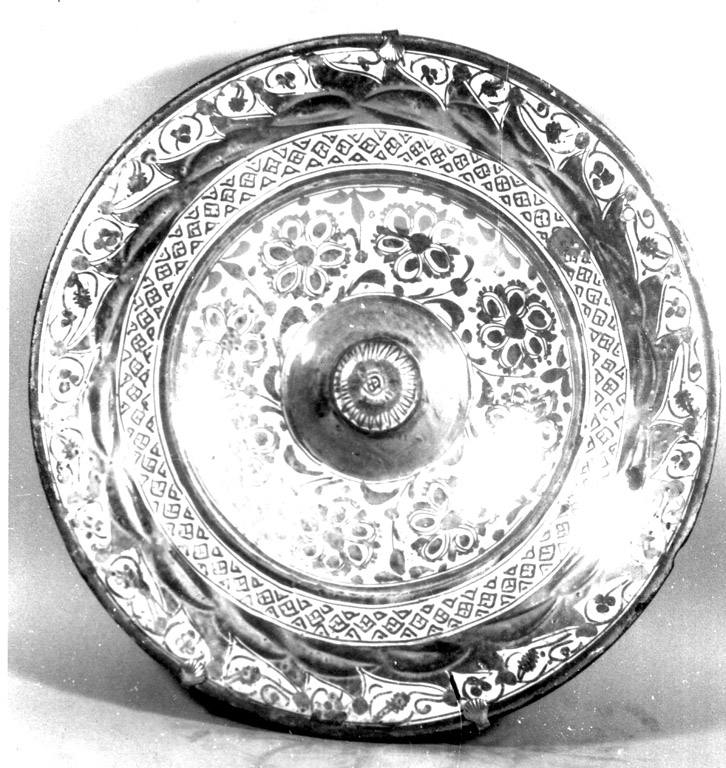 piatto da pompa - ambito aragonese (metà sec. XVI)