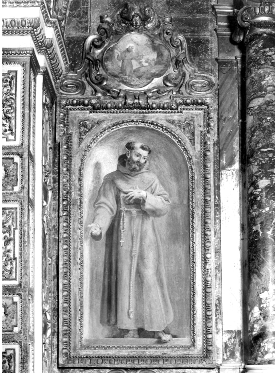 San Francesco d'Assisi (dipinto) di Tacconi Innocenzo (sec. XVII)