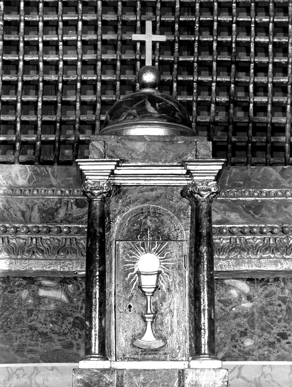 tabernacolo - a tempietto - ambito romano (sec. XIX)