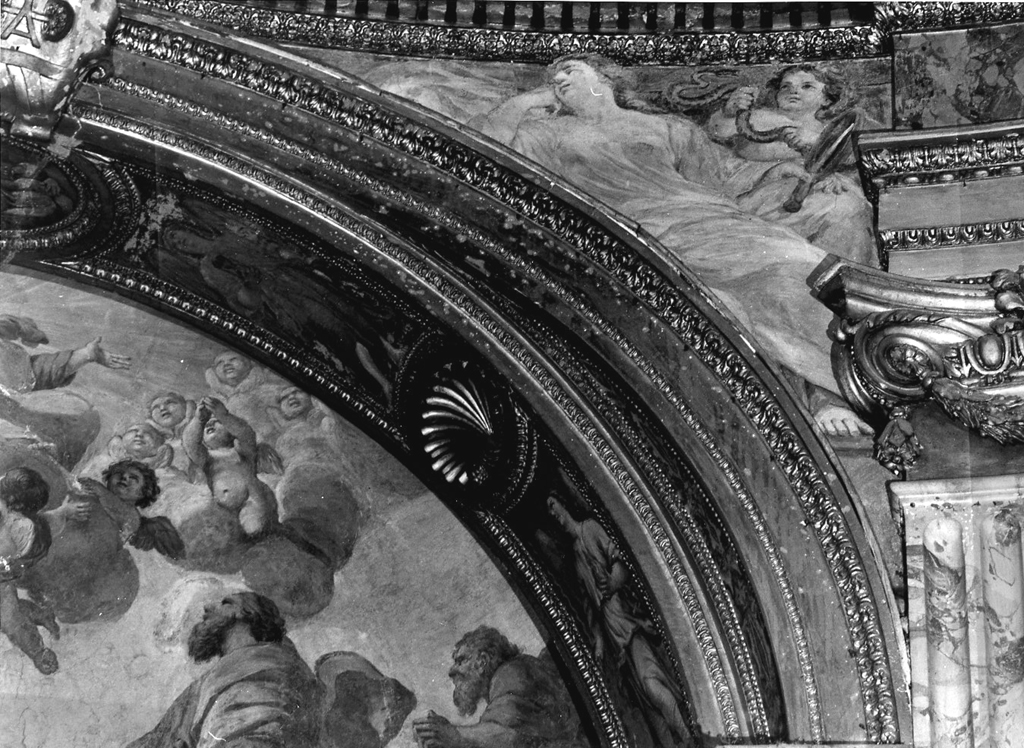 Prudenza e Fortezza (dipinto) di Majoli Clemente (sec. XVII)