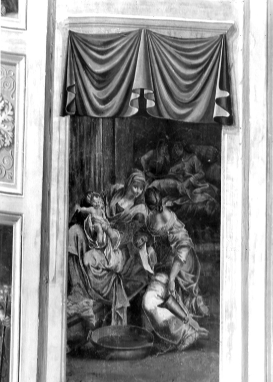 Nascita di Maria (dipinto) - ambito romano (seconda metà sec. XVII)