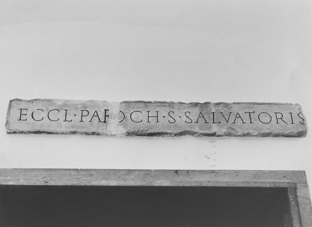 lapide - ambito romano (fine/inizio secc. XVI/ XVII)