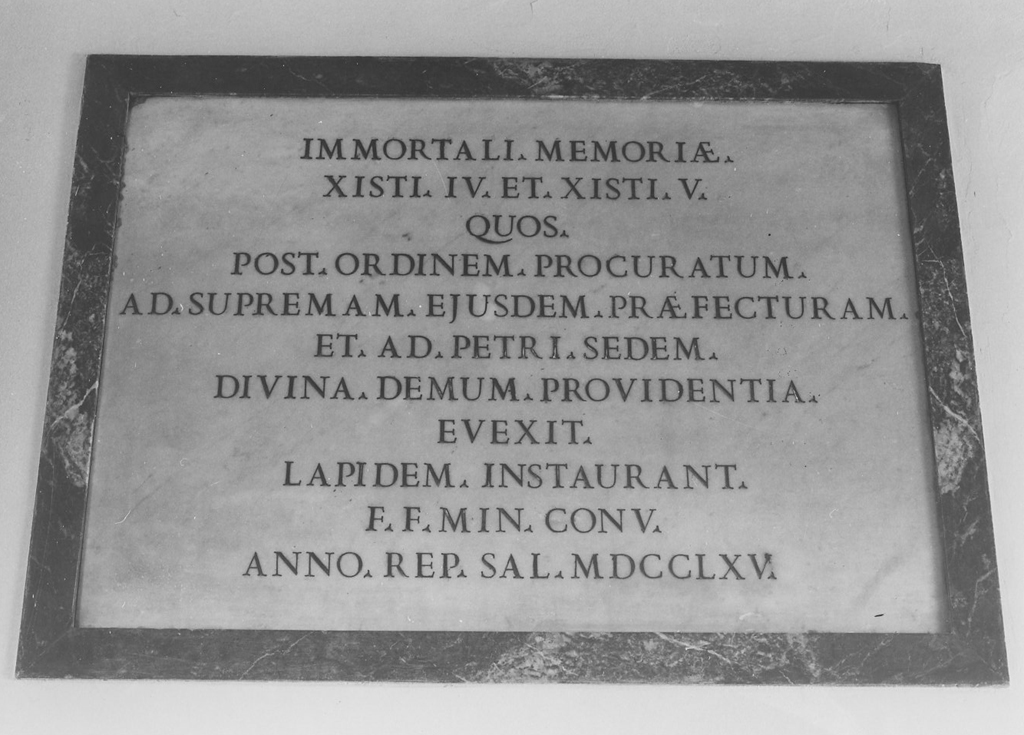 lapide commemorativa - ambito romano (sec. XVIII)