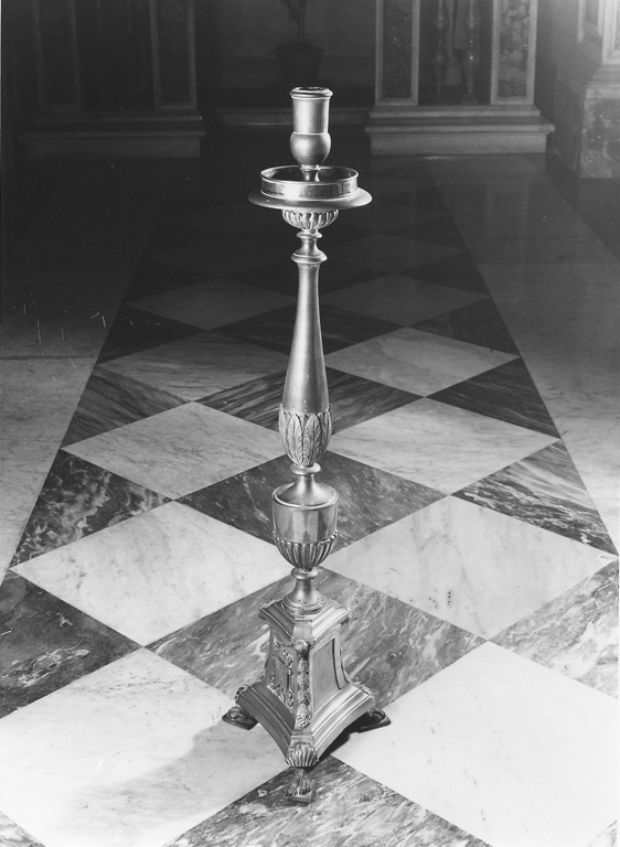 candeliere - ambito romano (metà sec. XIX)