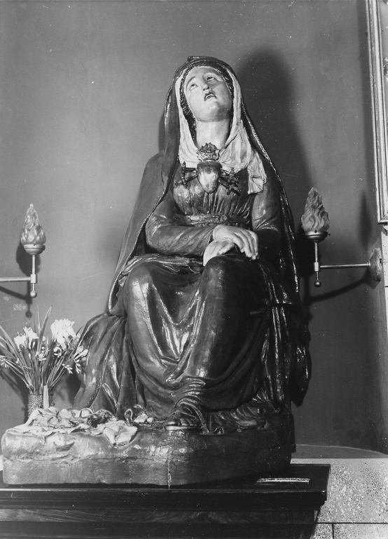 Madonna Addolorata (statua) - ambito romano (metà sec. XIX)