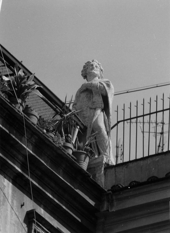 San Benedetto (statua) - ambito romano (sec. XVIII)