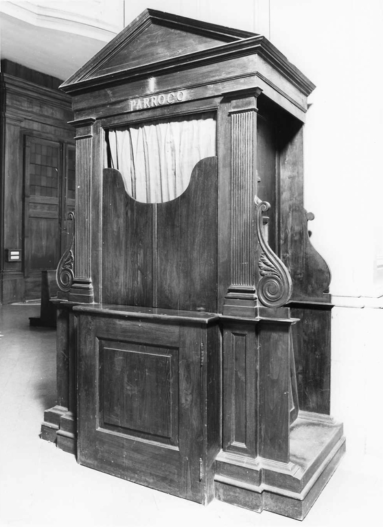 confessionale, serie - ambito romano (sec. XIX)