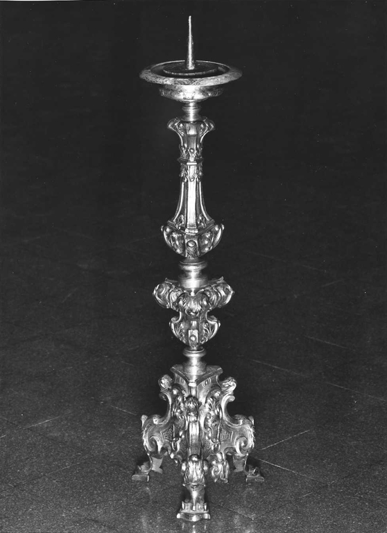 candeliere, serie - ambito romano (sec. XVIII)