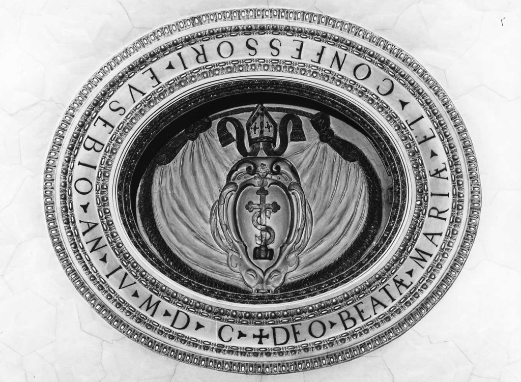 Emblema dell'Ordine dei Celestini (rilievo) - ambito romano (sec. XVII)