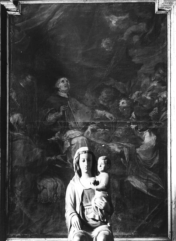 San Celestino V rifiuta la tiara (dipinto) di Solimena Giulio (sec. XVIII)