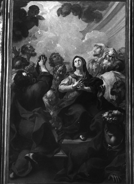 Pentecoste (dipinto) di Ghezzi Giuseppe (sec. XVII)