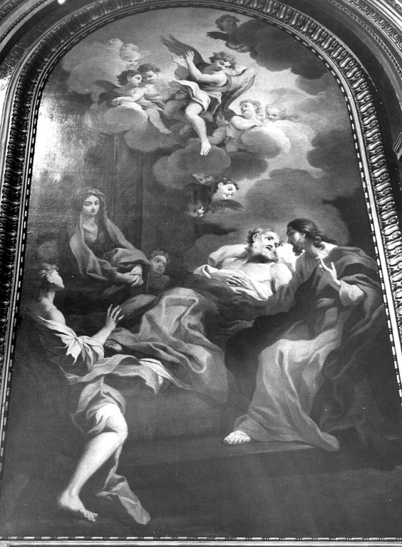 morte di San Giuseppe (dipinto) di Gimignani Ludovico (sec. XVII)